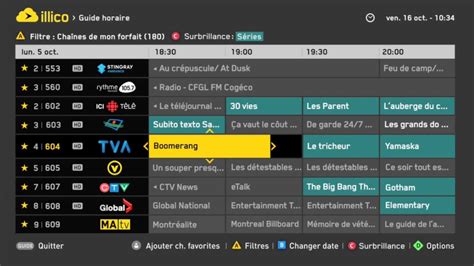 videotron chanel on channel|Videotron illico channel guide.